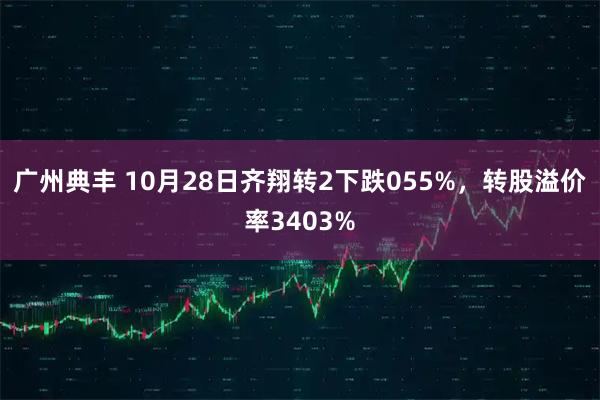 广州典丰 10月28日齐翔转2下跌055%，转股溢价率3403%